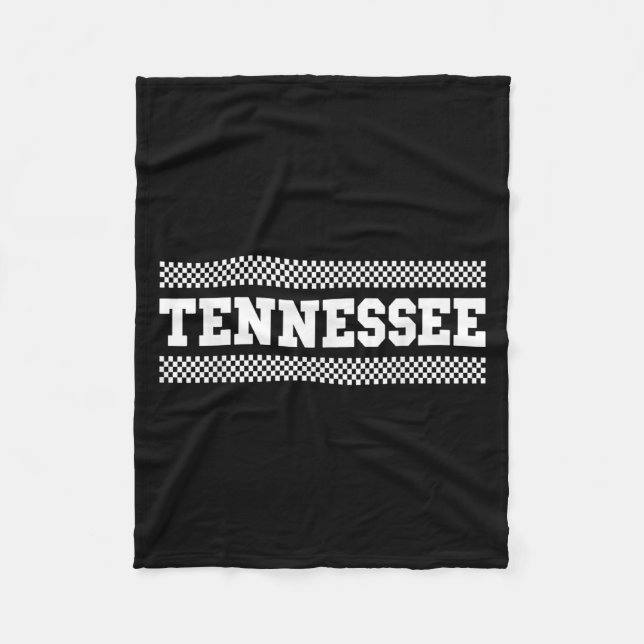 Tennessee Shirts. Tn Us College Font For Men Women Fleece Blanket (Front)