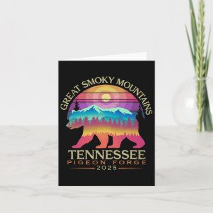 Tennessee Smoky Mountains Family Vacation 2025 Pig Card