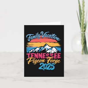 Tennessee Smoky Mountains Family Vacation 2025 Pig Card