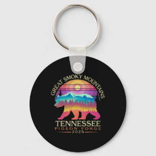 Tennessee Smoky Mountains Family Vacation 2025 Pig Key Ring