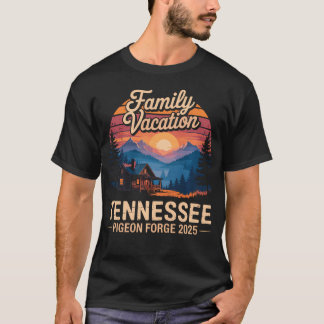 Tennessee Smoky Mountains Family Vacation 2025 T-Shirt