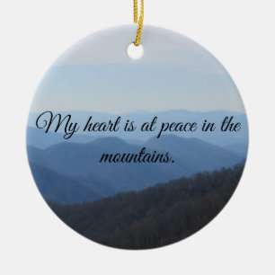 Tennessee Smoky Mountains Ornament