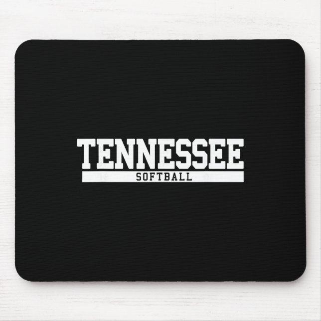 Tennessee Softll _4  Mouse Mat (Front)