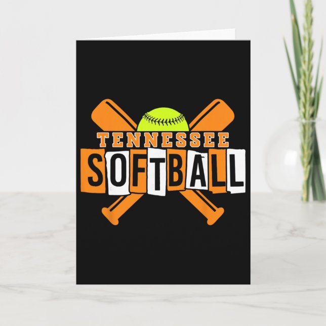 Tennessee Softll _5  Card (Front)