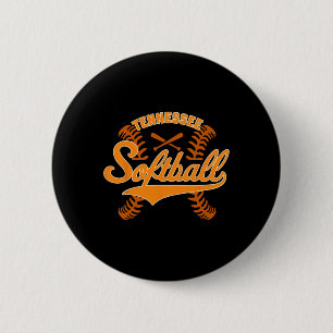 Tennessee Softll 6 Cm Round Badge