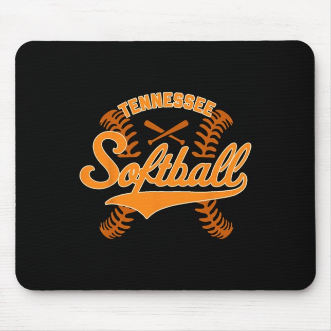 Tennessee Softll  Mouse Mat (Front)