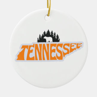Tennessee State Christmas Tree Ornament