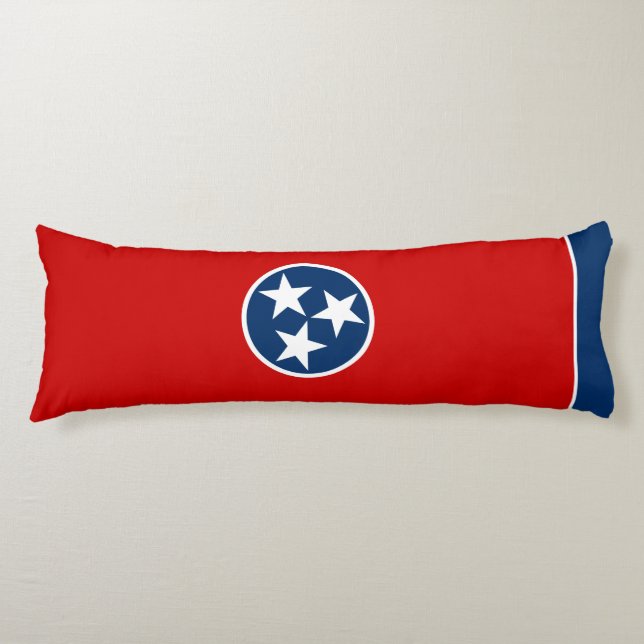 Tennessee State Flag Body Cushion (Front)