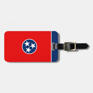 Tennessee State Flag Design Luggage Tag