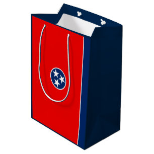 Tennessee State Flag Design Medium Gift Bag