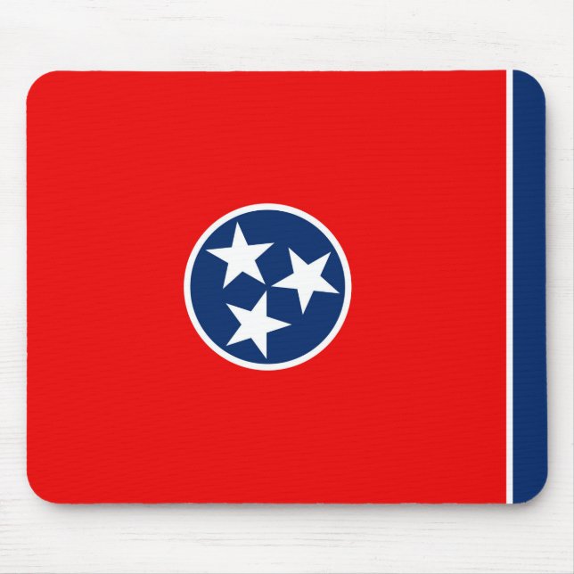 Tennessee State Flag Design Mouse Mat (Front)