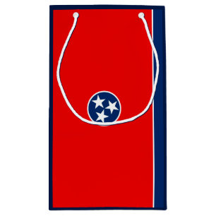 Tennessee State Flag Design Small Gift Bag