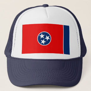 Tennessee State Flag Design Trucker Hat