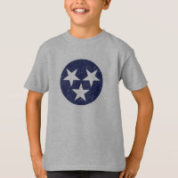 Tennessee State Flag Grunge Nashville Love