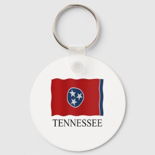 Tennessee State Flag Key Ring