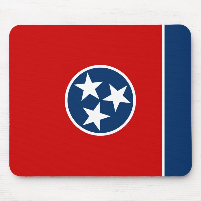 Tennessee State Flag Mouse Mat (Front)
