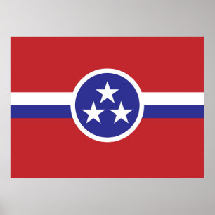 Tennessee State Flag Poster