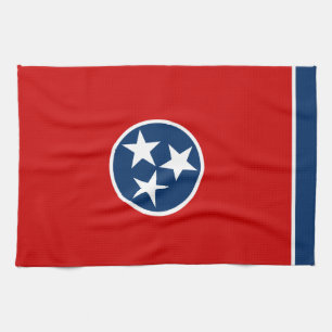 Tennessee State Flag Tea Towel