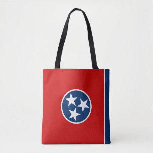 Tennessee State Flag Tote Bag
