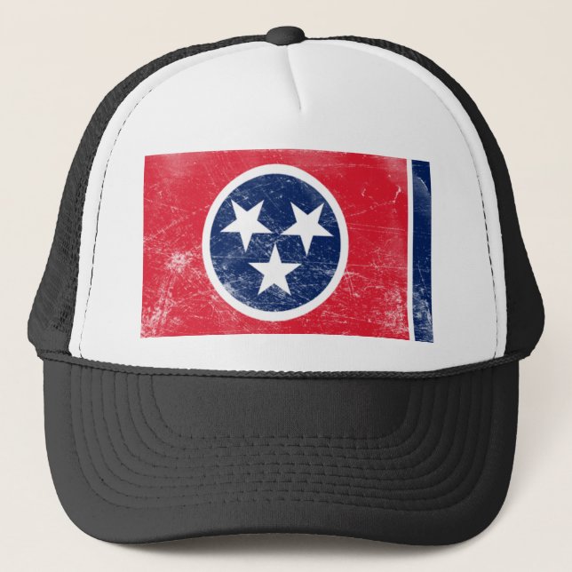 Tennessee State Flag Trucker Hat (Front)