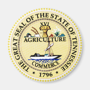 Tennessee State Seal Magnet