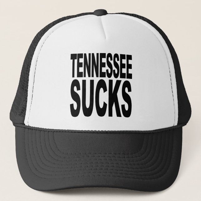 Tennessee Sucks Trucker Hat (Front)