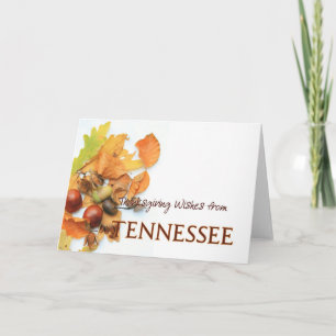 Tennessee Thanksgiving Card
