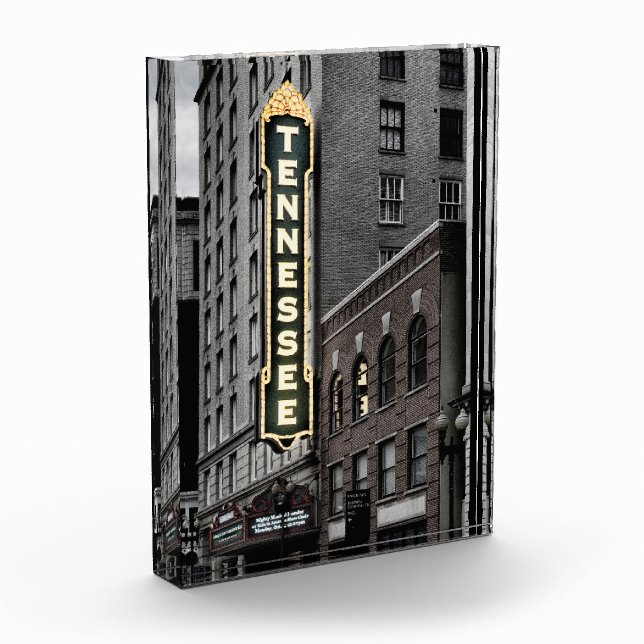 Tennessee Theatre Marquee  Photo Block (Left)