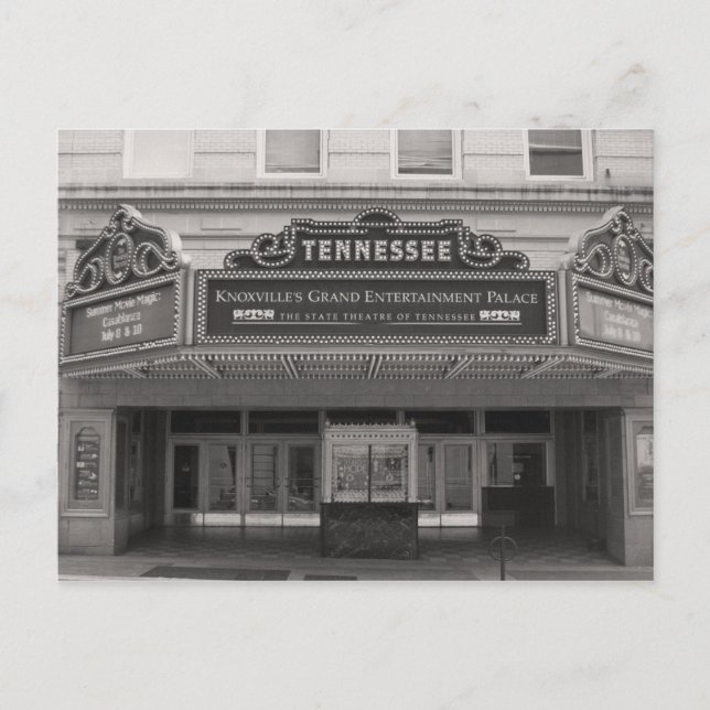 Tennessee Theatre Postcard (Front)