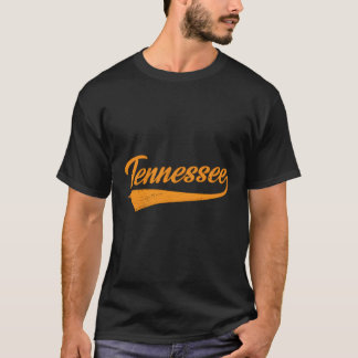 Tennessee Tn Throwback Distressed T-Shirt