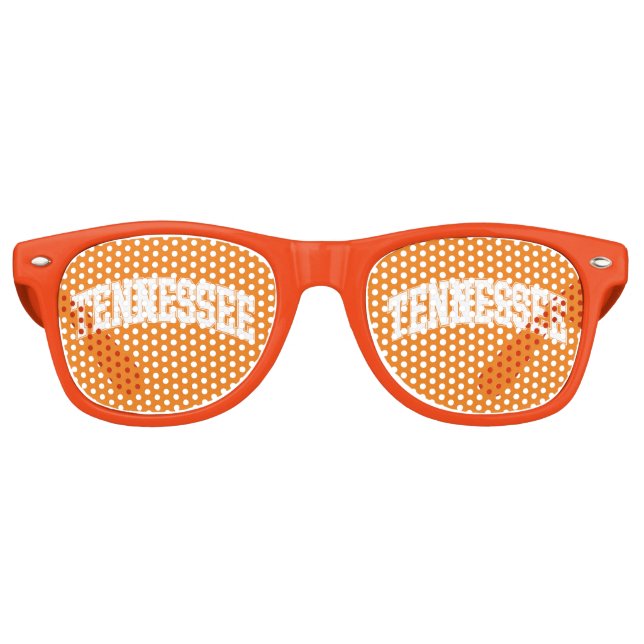 Tennessee TN Vintage Style Throwback Retro Sunglasses (Front)