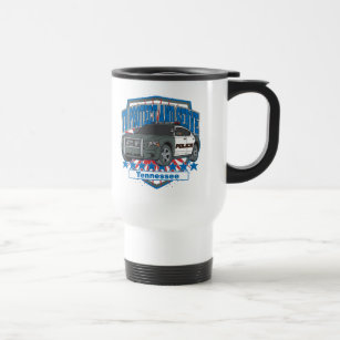 Tennessee To Protect and Serve Police Squad Car Travel Mug