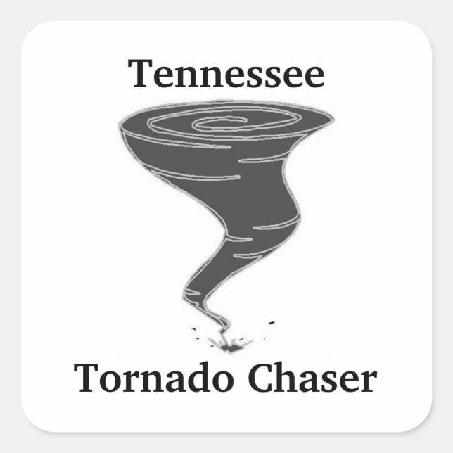 Tennessee Tornado Chaser- Stickers (Front)