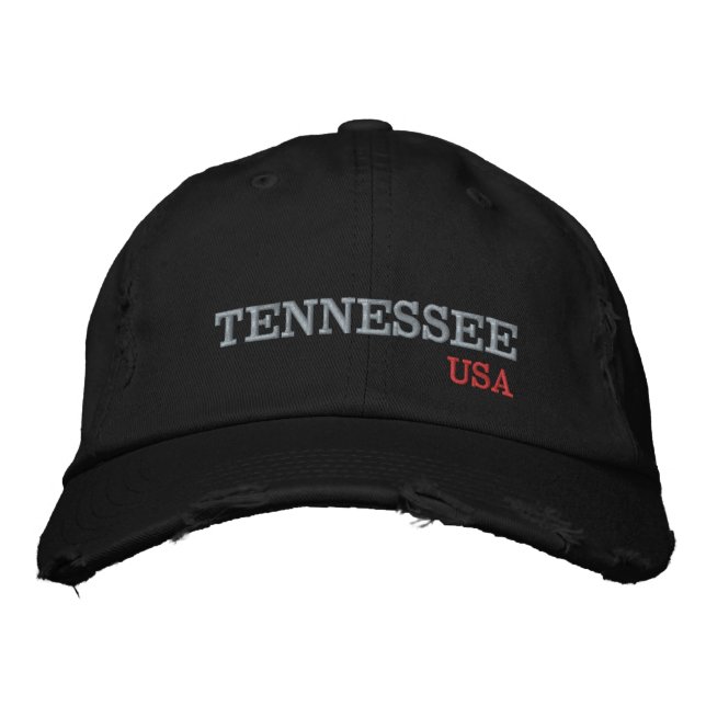Tennessee USA Embroidered Hat (Front)