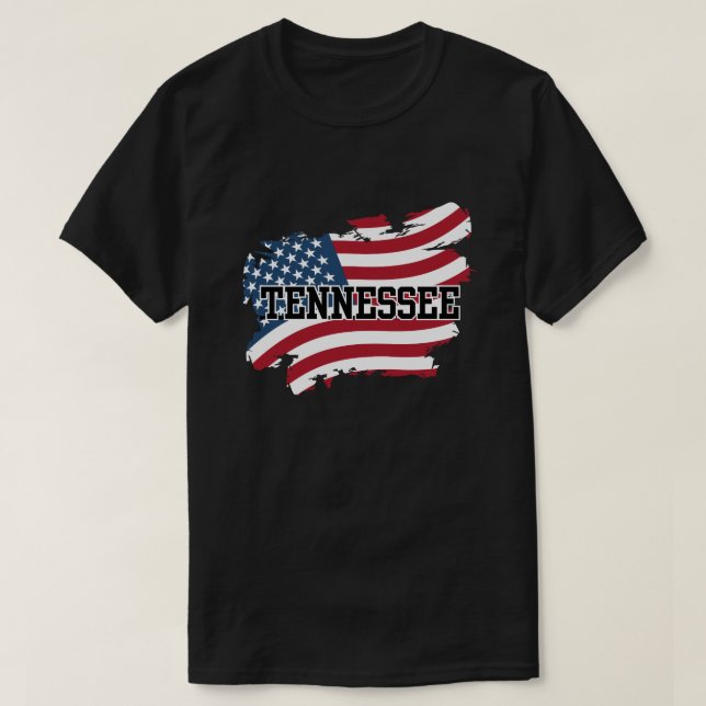 Tennessee USA T-Shirt (Design Front)