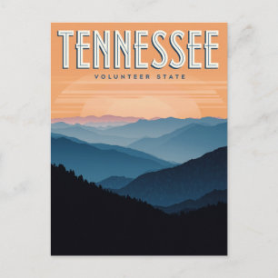Tennessee Volunteer State Postcard