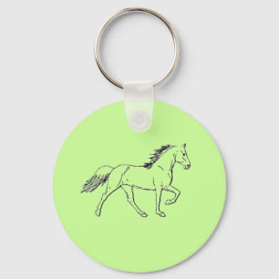 Tennessee Walking Horse Key Ring