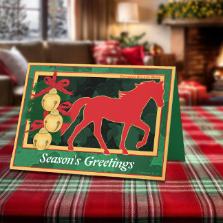 Tennessee Walking Horse Season’s Greetings Holiday Card