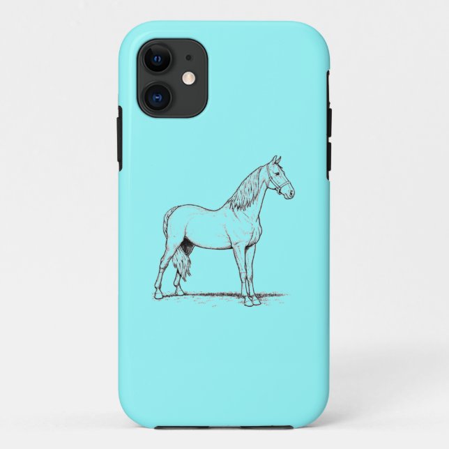 Tennessee Walking Horse - Standing Case-Mate iPhone Case (Back)