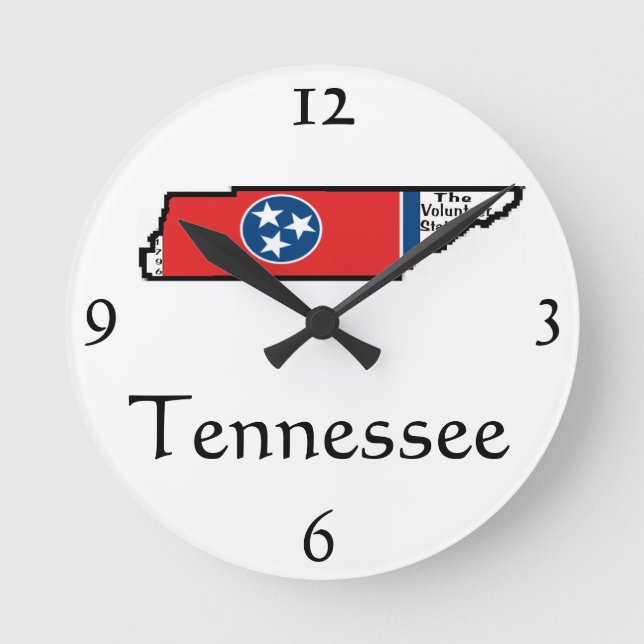 Tennessee Wall Clock (Front)