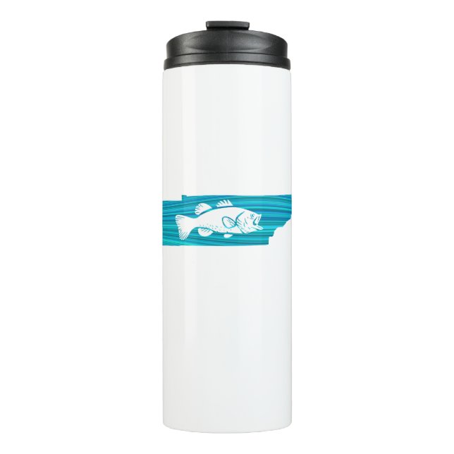 Tennessee Wave Fishing Thermal Tumbler (Front)