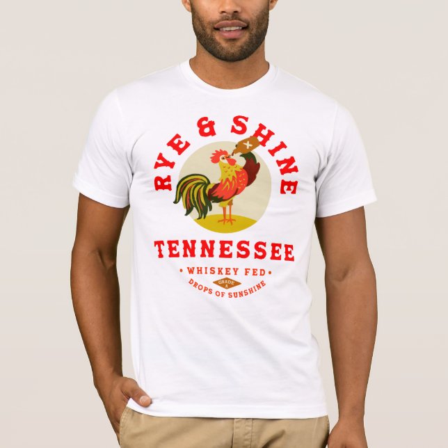 Tennessee Whiskey Shirt Cool Bourbon Drinker Gift (Front)