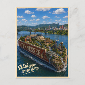 Tennessee | Wish You Were Here | State Series Postcard