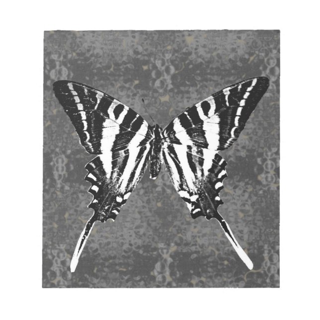 Tennessee Zebra Swallowtail Butterfly Notepad (Front)