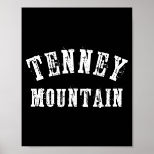 Tenney mountain plymouth new hampshire skiing poster
