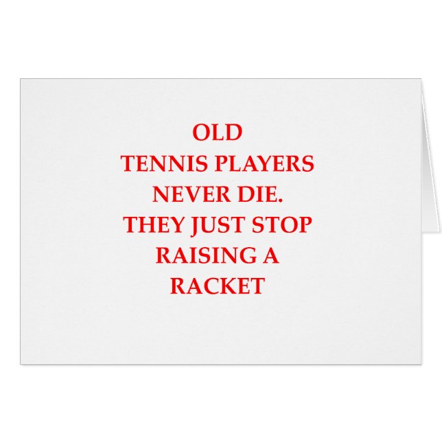 TENNIS (Front Horizontal)