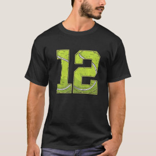 Tennis 12th Birthday Boy Girl Twelve 12 Years Old T-Shirt