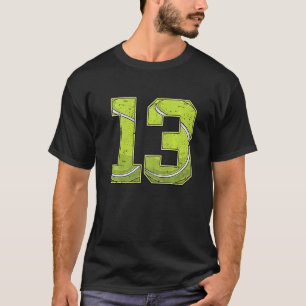 Tennis 13th Birthday Boy Girl Thirteen 13 Years Ol T-Shirt
