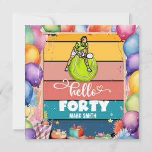 Tennis 40th Birthday 