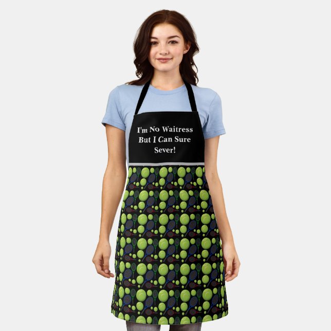 Tennis All-Over Print Apron (Worn)
